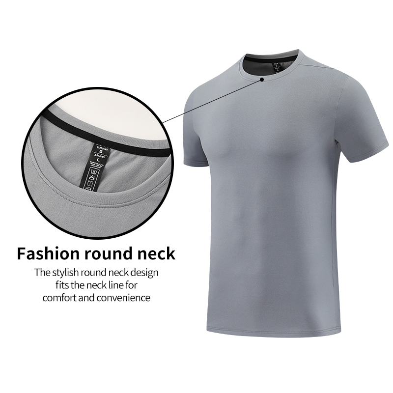Conjunto de Camisa e Shorts Masculino 2 Peça Conjunto de Treino Academia Rápido Secagem Roupas Ativas Fitness Traje