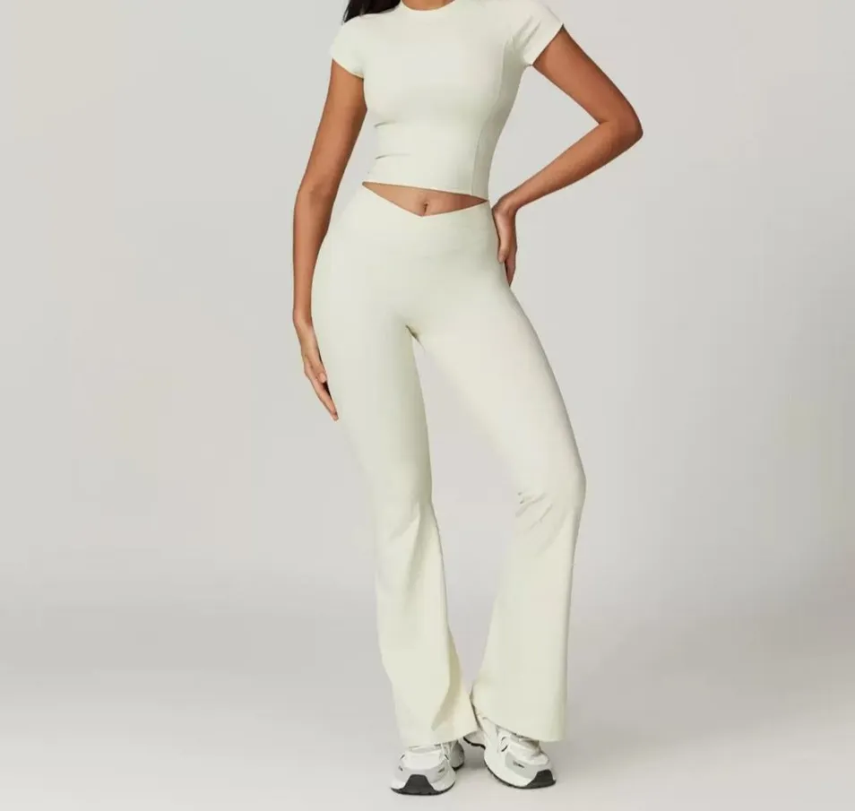 Roupas Femininas para Esportes à Venda na Amazon - Conjunto de Yoga de Secagem Rápida para Academia