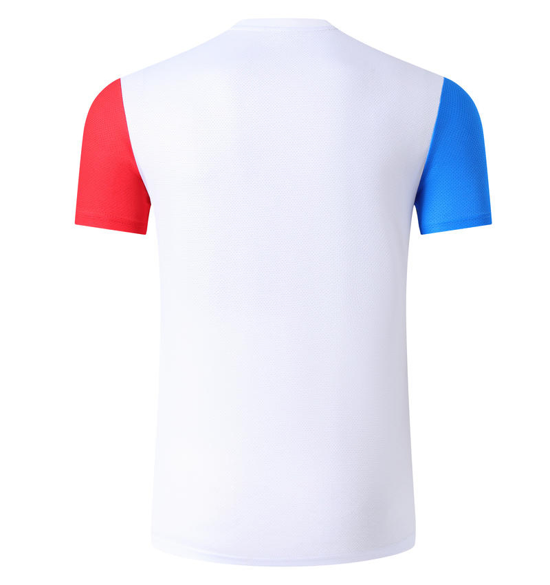 Conjunto de Pais e Filhos para Esportes, Futebol de Pluma, Camiseta Casual, Vestuário Esportivo de Manga Curta