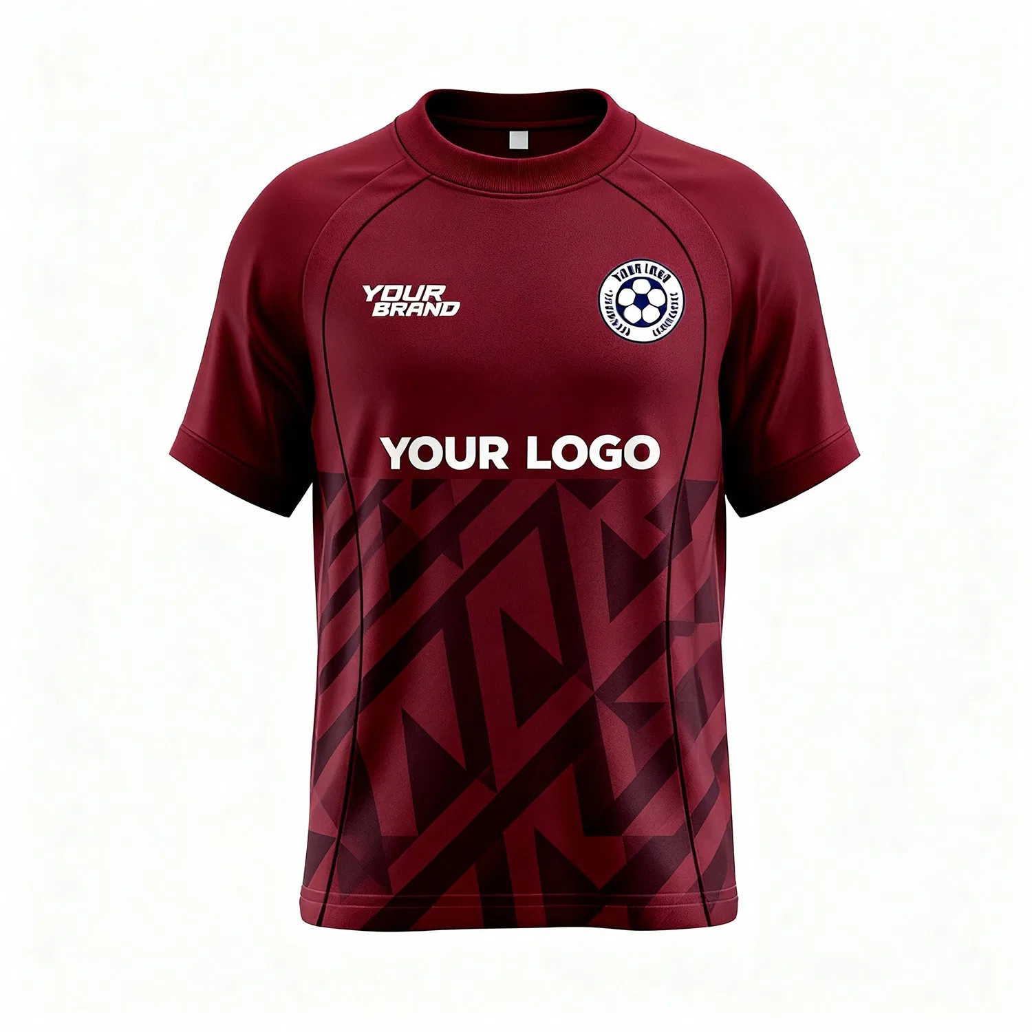 Camiseta Personalizada Boxy de Futebol Vintage com Gola Sublimada Roupas Esportivas Unissex Camisa Retro de Treinamento de Time de Futebol