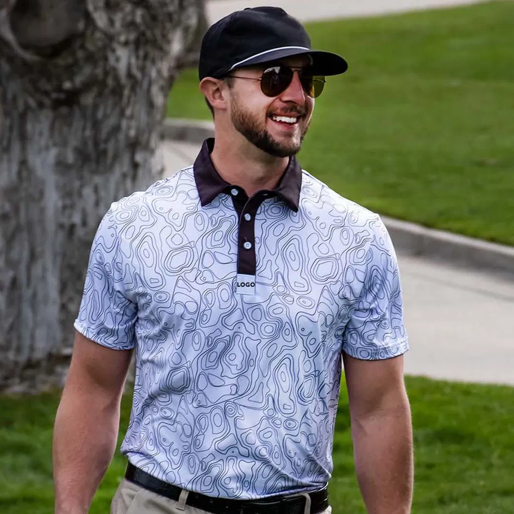 Roupas de Golfe de Desempenho Personalizadas para Homens