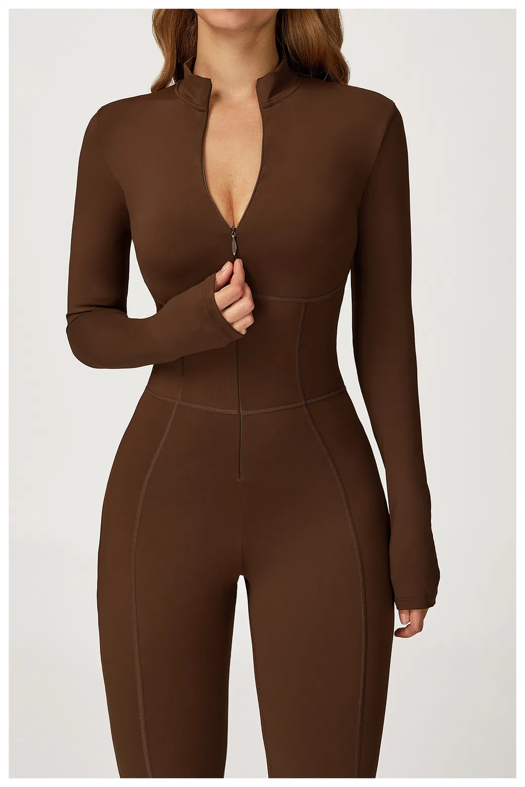Conjunto de Ioga Feminino de Alta Elasticidade em Estilo Moderno, Roupas Multifuncionais para Corrida e Moda Fitness