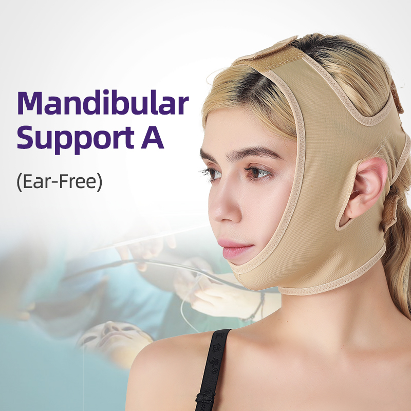Melhor Cinta de Compressão para Recuperação Pós-Cirurgia de Lifting Facial com Fios, Faixa Facial Modeladora, Correção Elástica, Roupas de Compressão Slimming