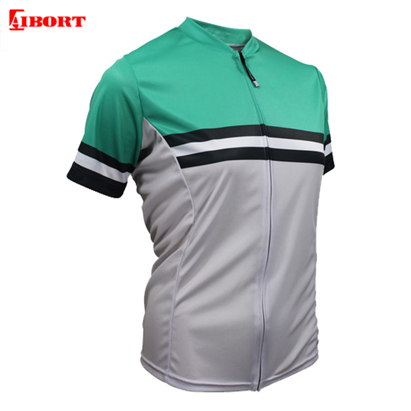 Conjunto de Camiseta de Ciclismo Aibort Roupas de Bicicleta e Roupa de Bicicleta Personalizada (L-CY-118)