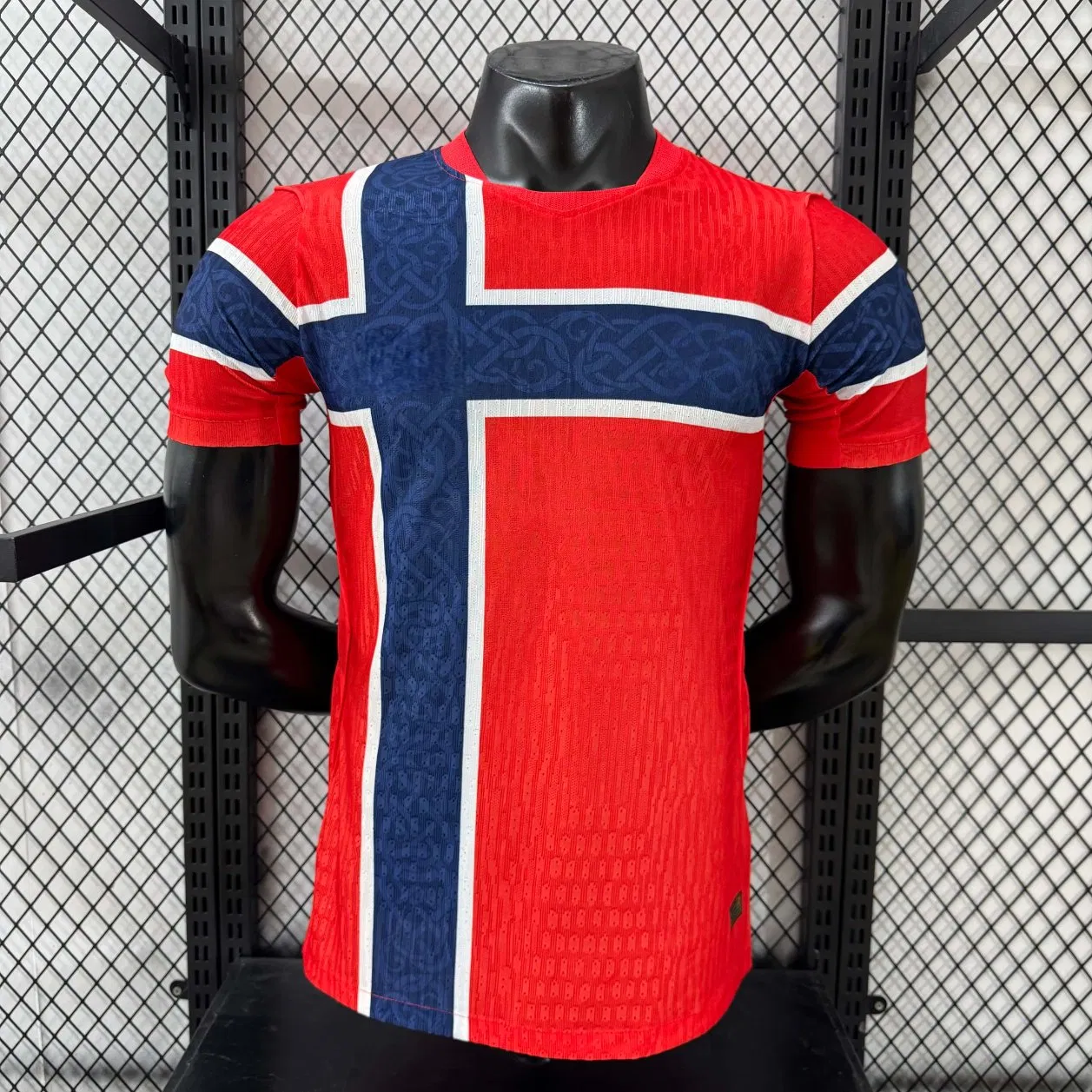 26-27 Camisa de Futebol da Seleção da Noruega - Camisa de Futebol, Camiseta Personalizada, Camisa Esportiva por Atacado