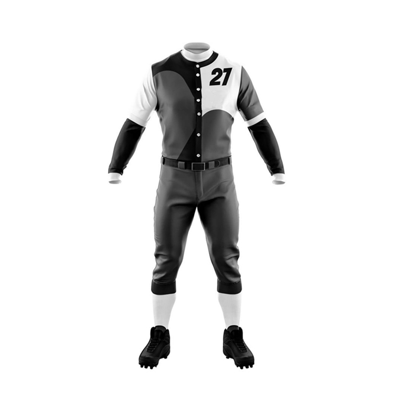 Camisa de Beisebol de Poliéster de Alto Desempenho Uniformes de Beisebol em Malha Personalizados