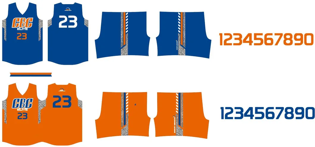 Detalhe do Uniforme de Basquete