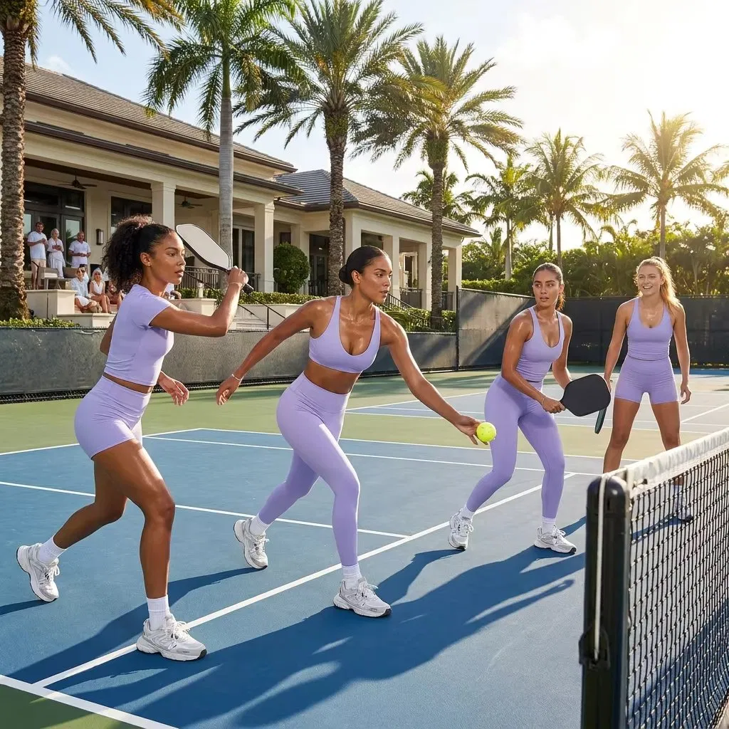 Novo Design de Moda 5PCS Conjuntos de Fitness Premium para Ginásio Roupas de Exercício para Mulheres, Atacado Roupas de Treino Elegantes, Top de Yoga com Costas Cruzadas Roupas de Yoga Sexy