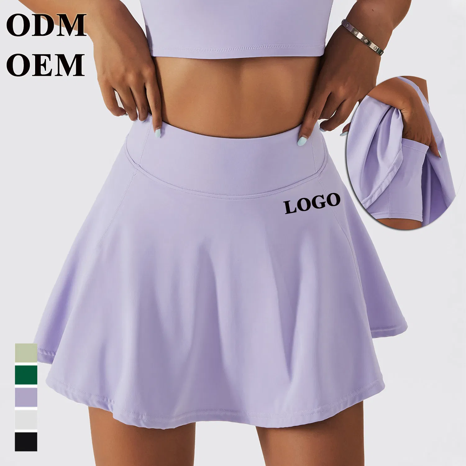 Saia de Tênis Plissada de Cintura Alta para Mulheres, Roupas Bonitas, Saia em A, Skater, Atleta, Treino Casual, Skorts de Golfe com Bolsos