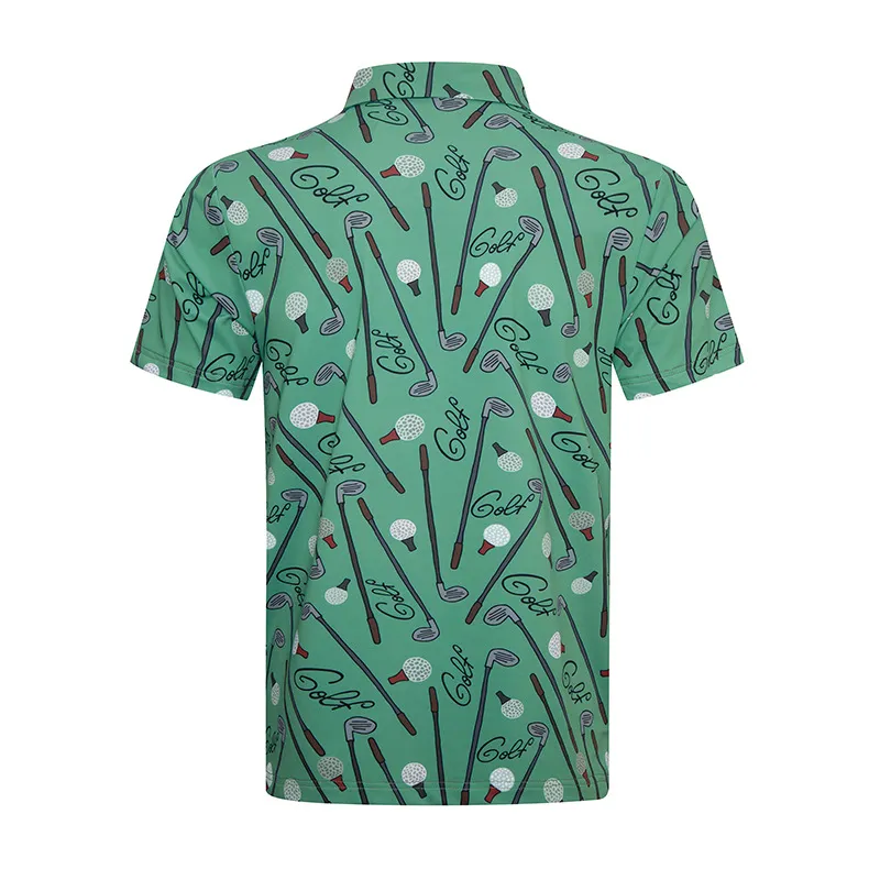 Roupas personalizadas para membros de golfe com baixa quantidade mínima de pedido e alta qualidade
