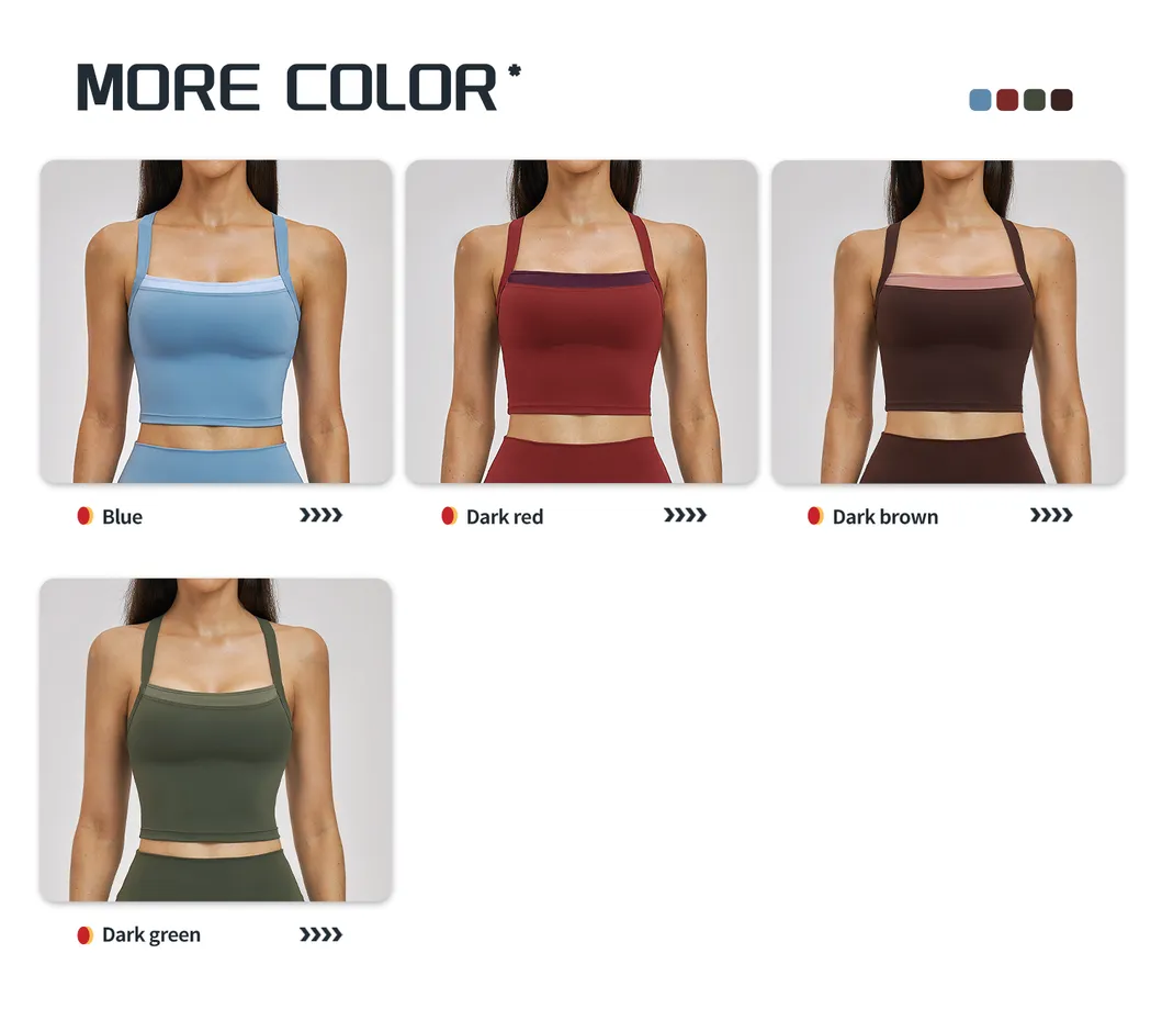 Roupas esportivas femininas, sutiã com costas cruzadas, almofadas removíveis, vestuário de fitness, atividades ao ar livre, acessível online, frete grátis
