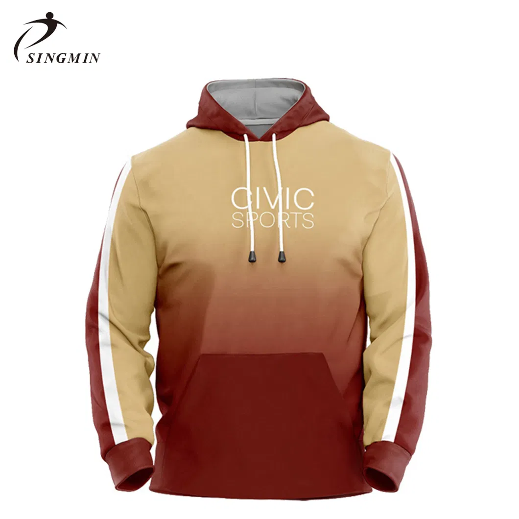 Fabricação de Roupas Masculinas Moda Esportiva Alta Qualidade Impressão Personalizada Moletons Masculinos