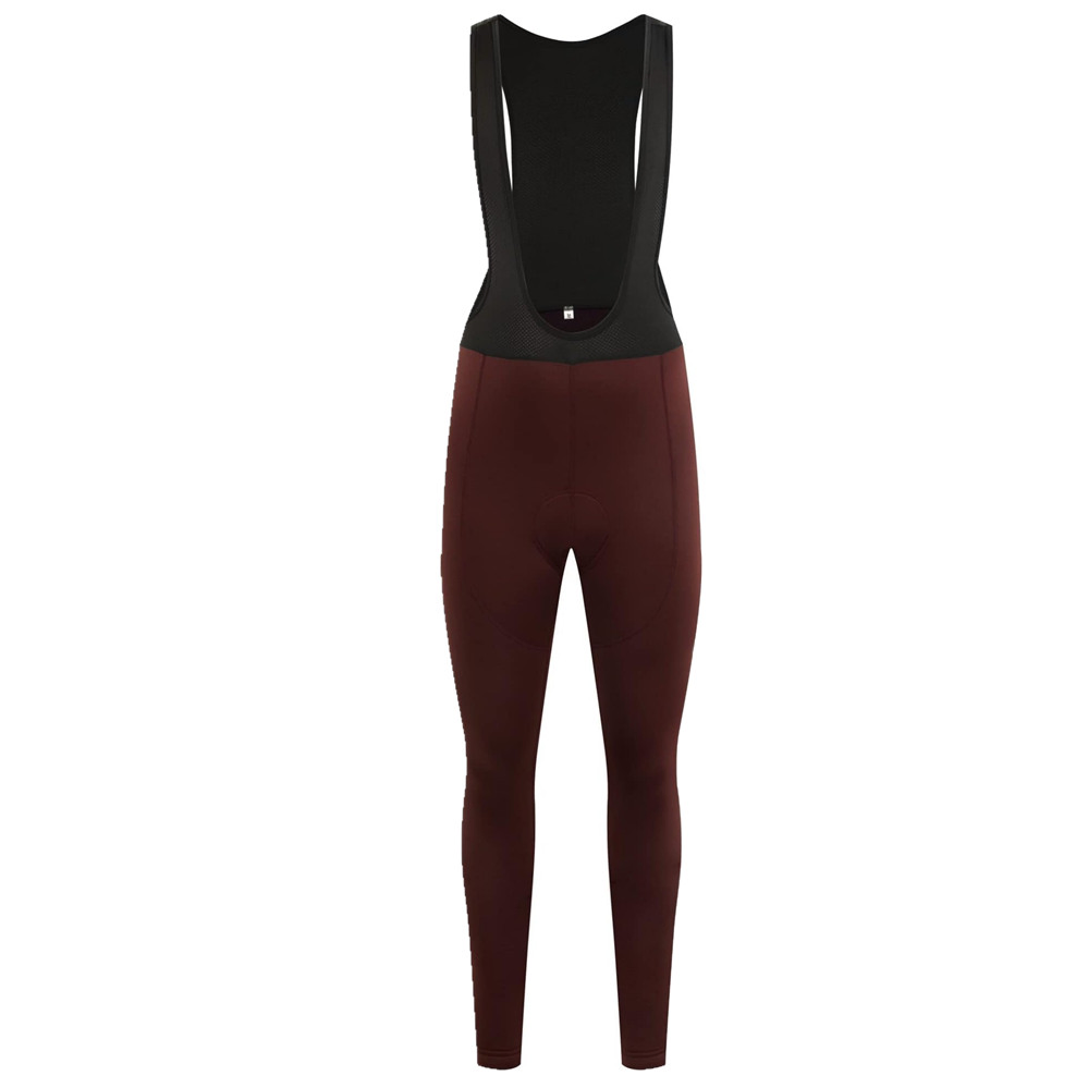 Roupas esportivas personalizadas para homens, vestuário ao ar livre para ciclismo, com calças bib térmicas PRO acolchoadas para o inverno, leggings para andar de bicicleta