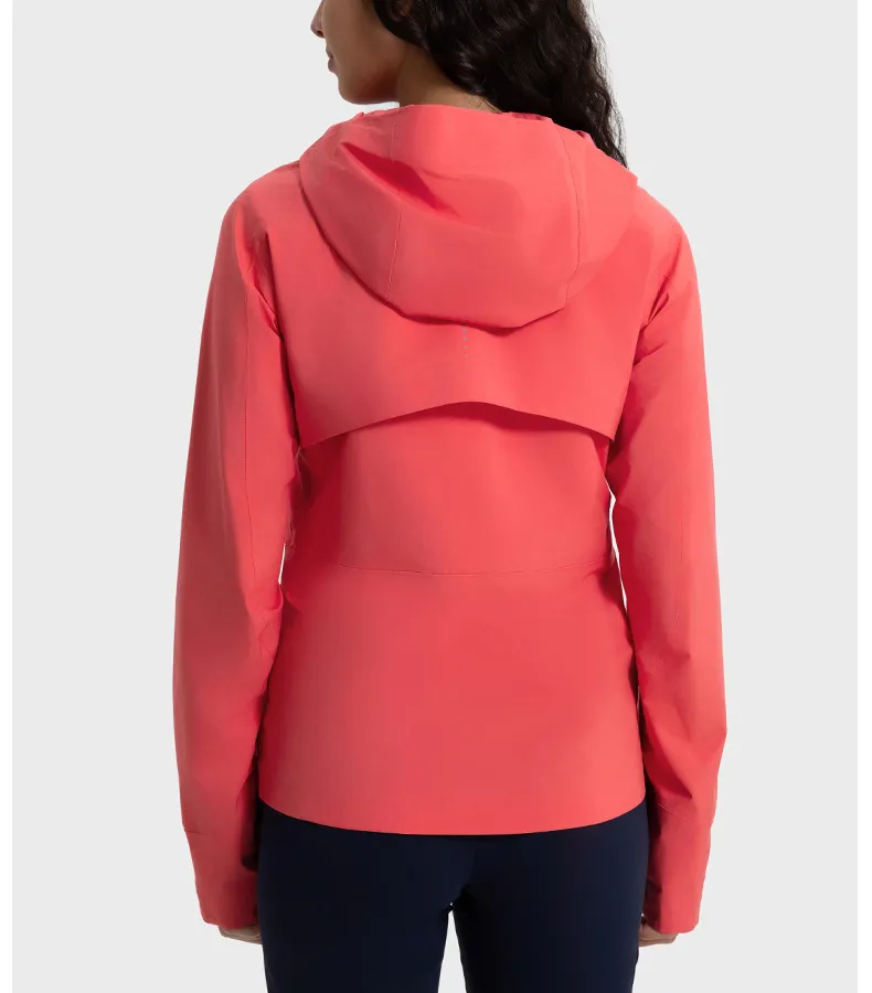 Roupas de Caminhada com Capuz para Mulheres Leves para Atividades ao Ar Livre e Acampamento