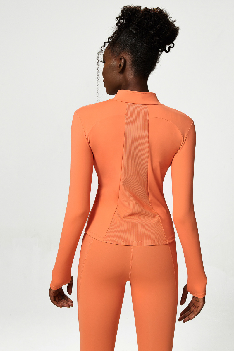 Jaqueta de Braço de Esporte Atacado e Legging de Fitness para Mulheres Roupas de Academia