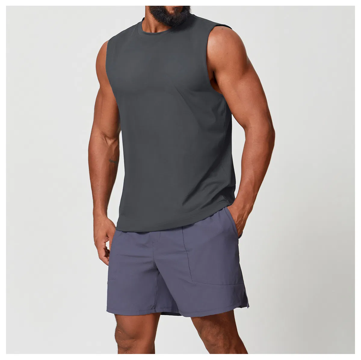 Colete Esportivo Masculino Personalizado com Logos, Solto, Sem Mangas, com Capuz, para Treinamento, Basquete e Exercícios