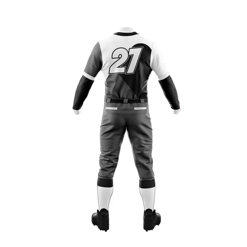 Camisa de Beisebol de Poliéster de Alto Desempenho Uniformes de Beisebol em Malha Personalizados