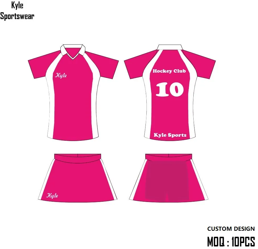 Uniforme de Hóquei Atacado para Clubes e Equipas, Vestuário Esportivo, Hóquei Feminino