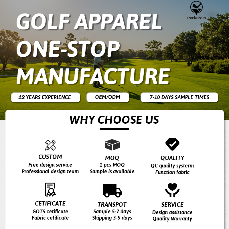 Bordado Personalizado Camisa Polo Masculina de Golfe Manga Curta Roupas de Golfe