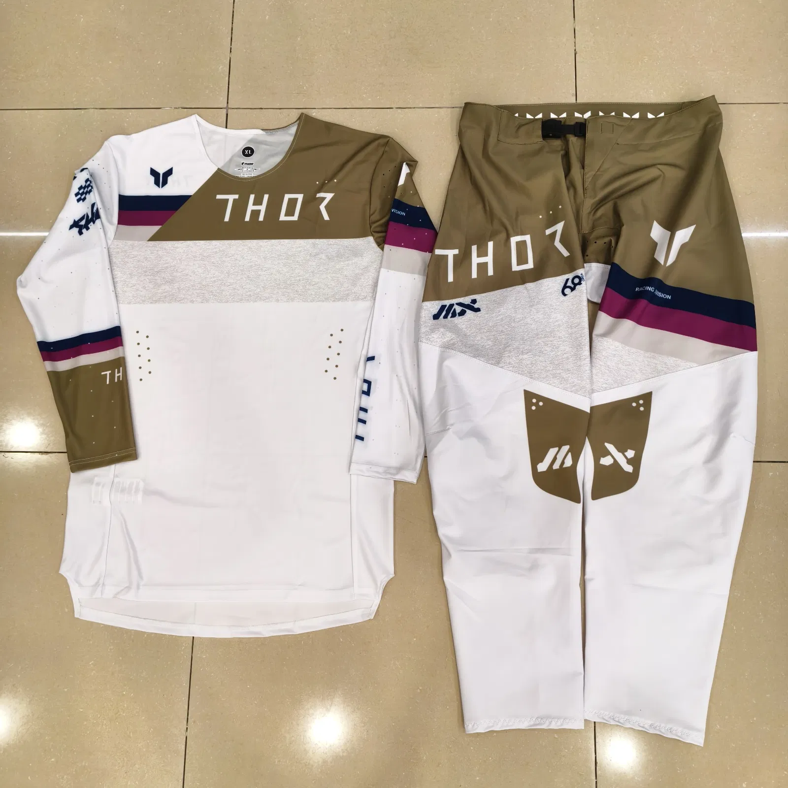 Equipamento de vestuário esportivo personalizado para ciclismo de estrada, roupas de corrida, trajes de motocicleta off-road