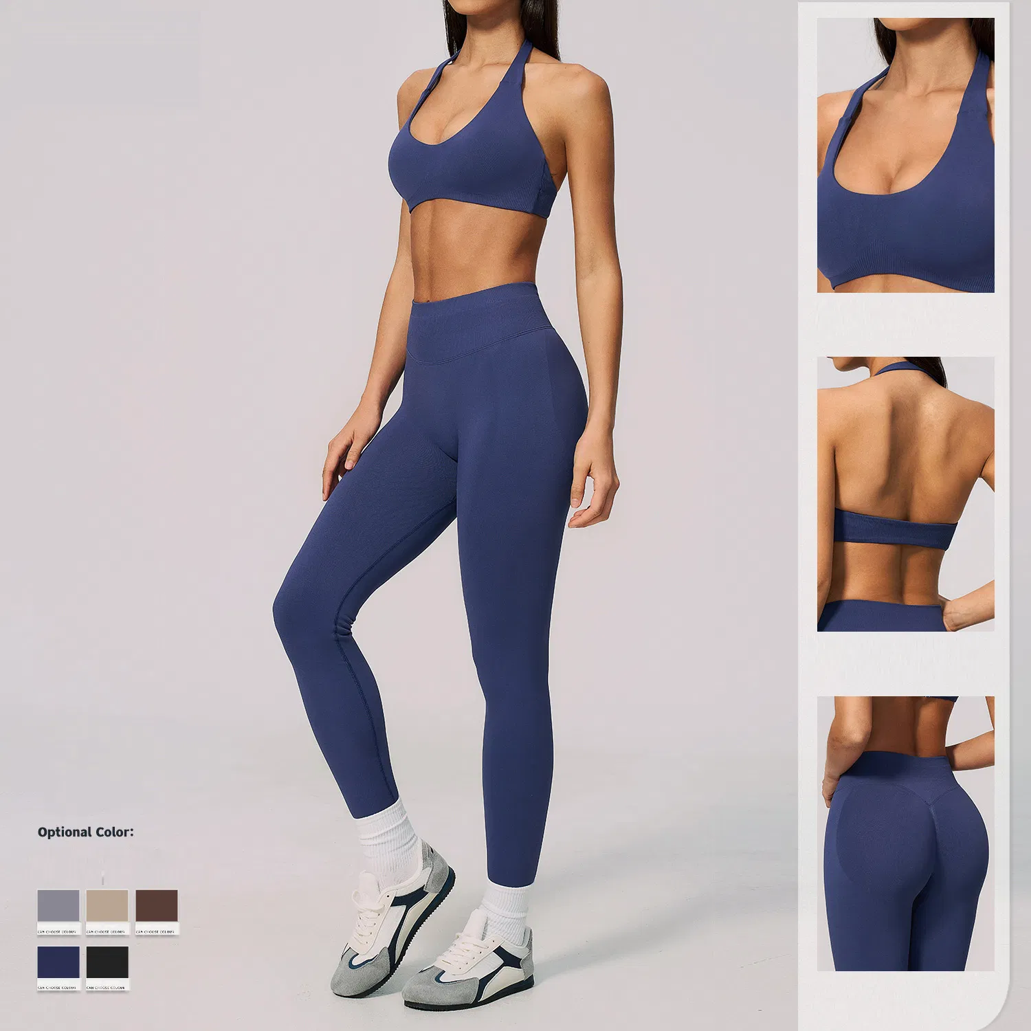Private Label Clothing Seamless Sportswear Bra Shorts/Leggings/Flare Pants Women Gym Sports Suits