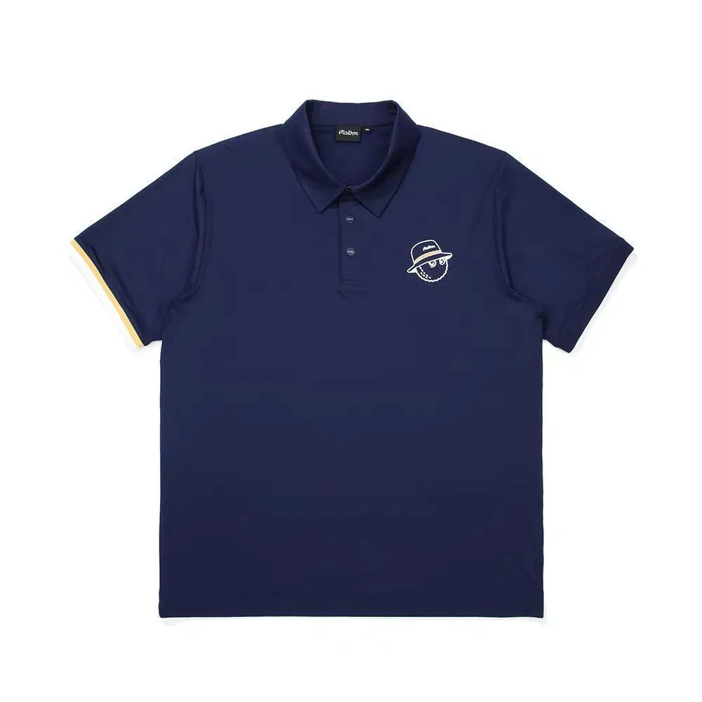Produtos de moda para atacado masculinos de golfe, respiráveis e que absorvem o suor, em alta venda