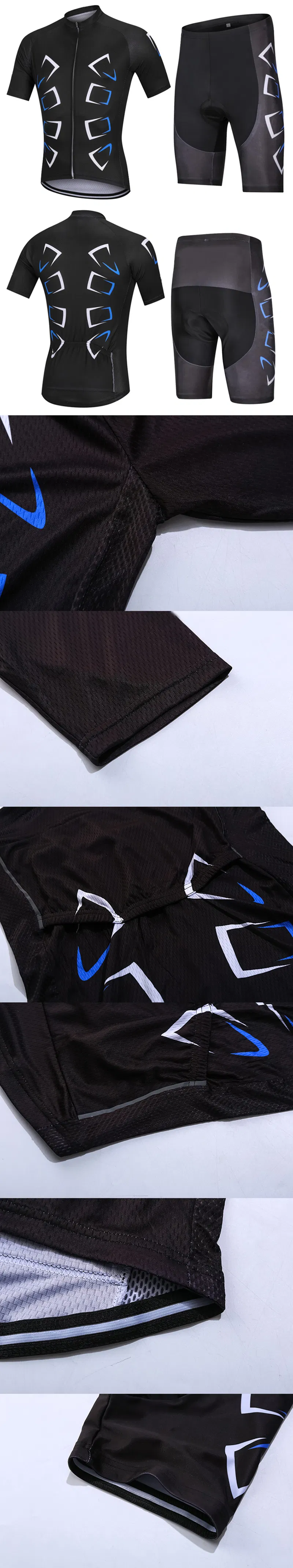 Detalhes do Conjunto de Roupas de Ciclismo