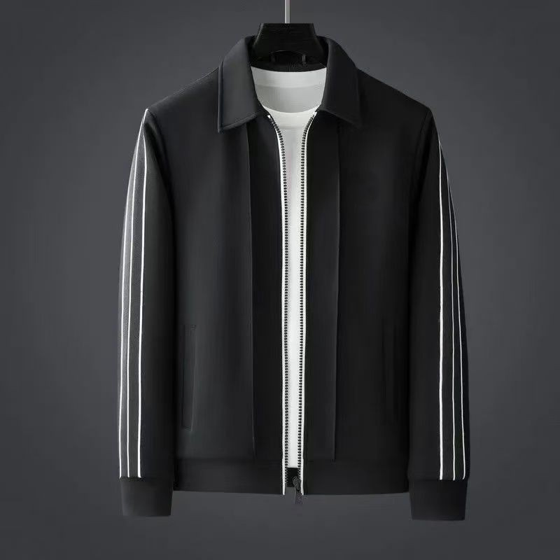 Conjunto de Roupas Esportivas de Estilo Europeu Masculino para Outono Inverno 3D Jaqueta Cardigã com Diamantes, Moda Jovem, Casaco Casual, Roupas Esportivas