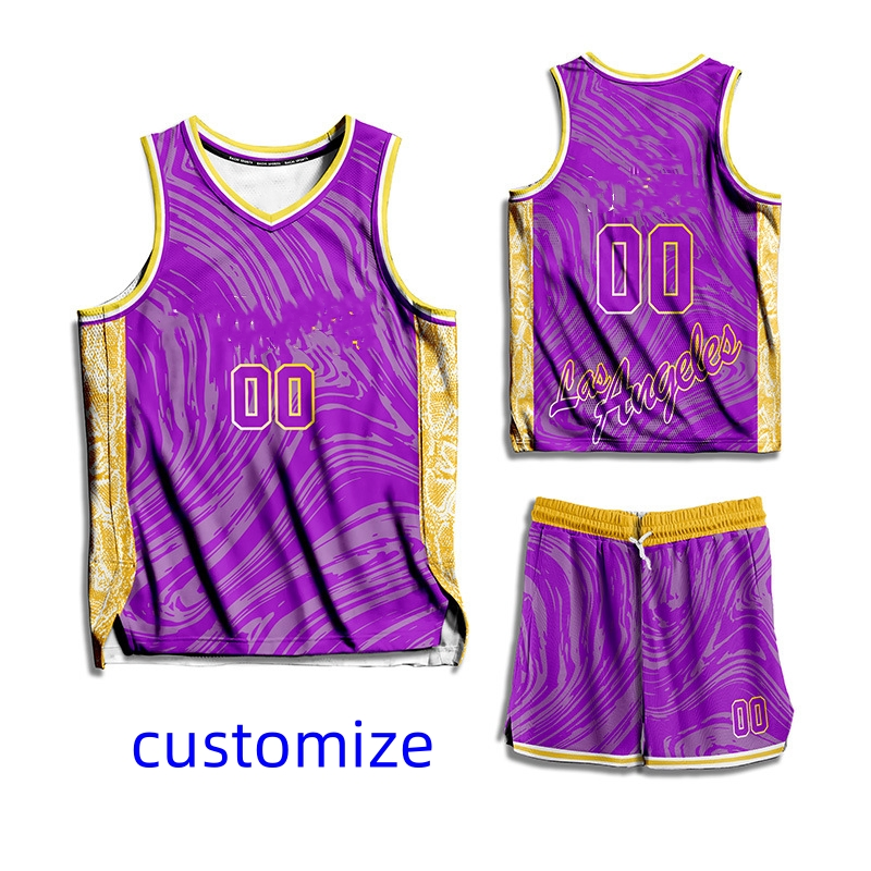 Conjunto de Roupa de Basquete Personalizado OEM Atacado de Pequena Quantidade de Roupas Esportivas
