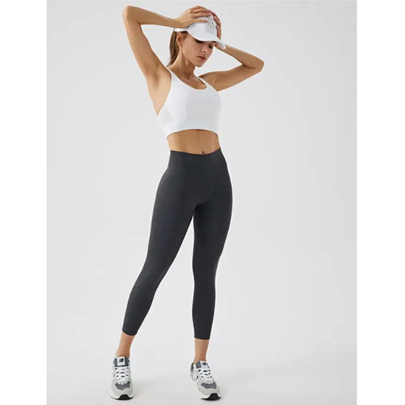 Baixa MOQ Alta Qualidade Mulheres Esporte Treino Academia Fitness 4 PCS Roupas Ativas de Yoga Conjunto de Treino Roupas de Corrida Atléticas