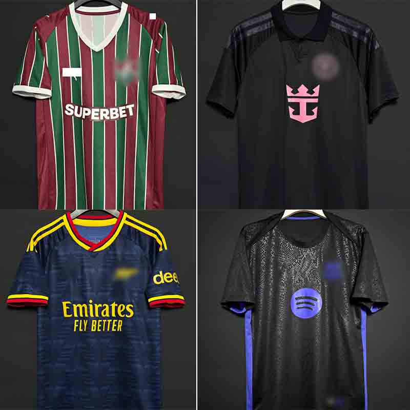 2026/27 Jerseys Vintage Atacado e Varejo Alta Qualidade Jerseys de Futebol Tailandeses Roupas de Marca Kits de Futebol Uniformes de Equipe Esportiva