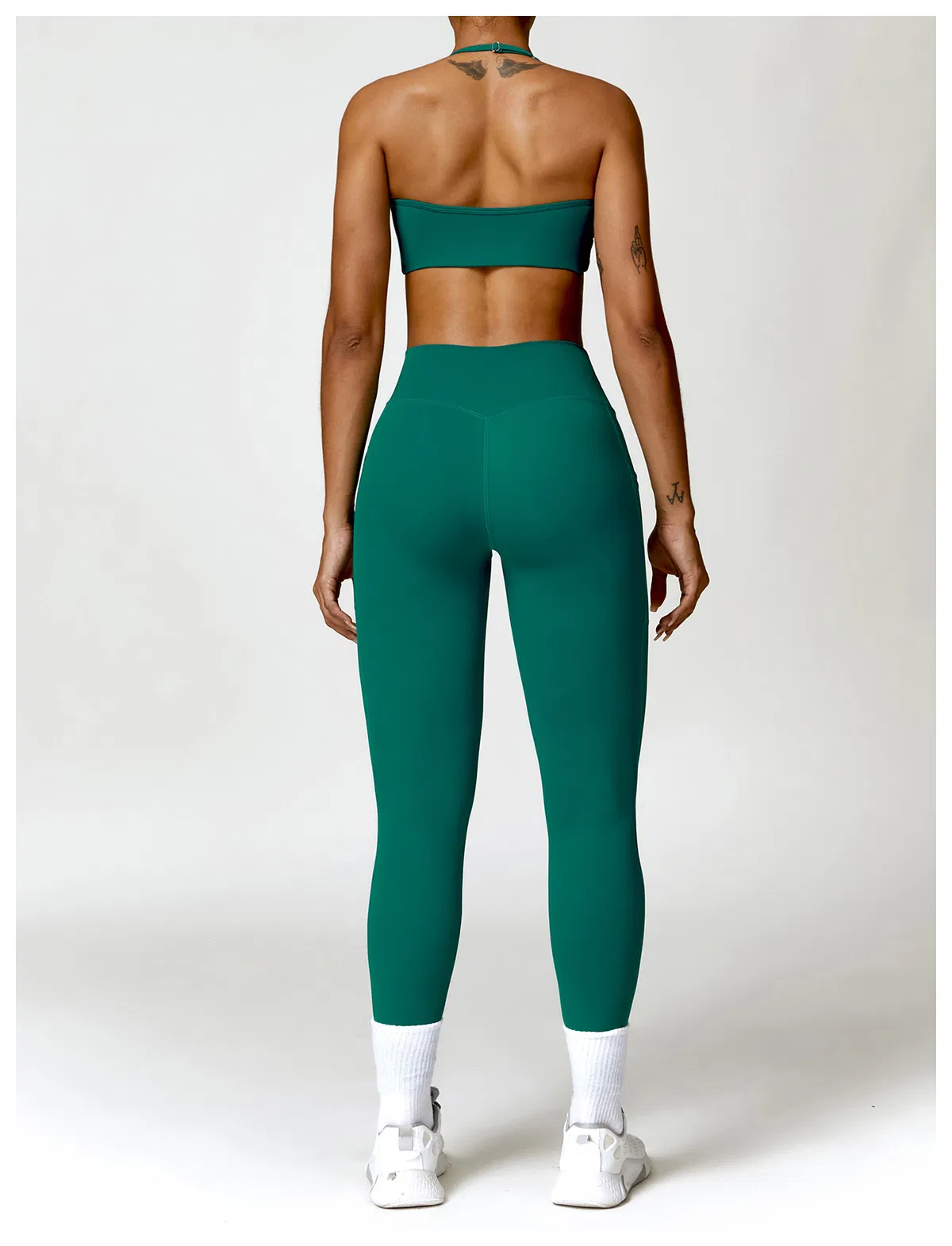 Roupas Femininas Academia Yoga Roupas Esportivas Top Cropped Sutiã Leggings Roupas
