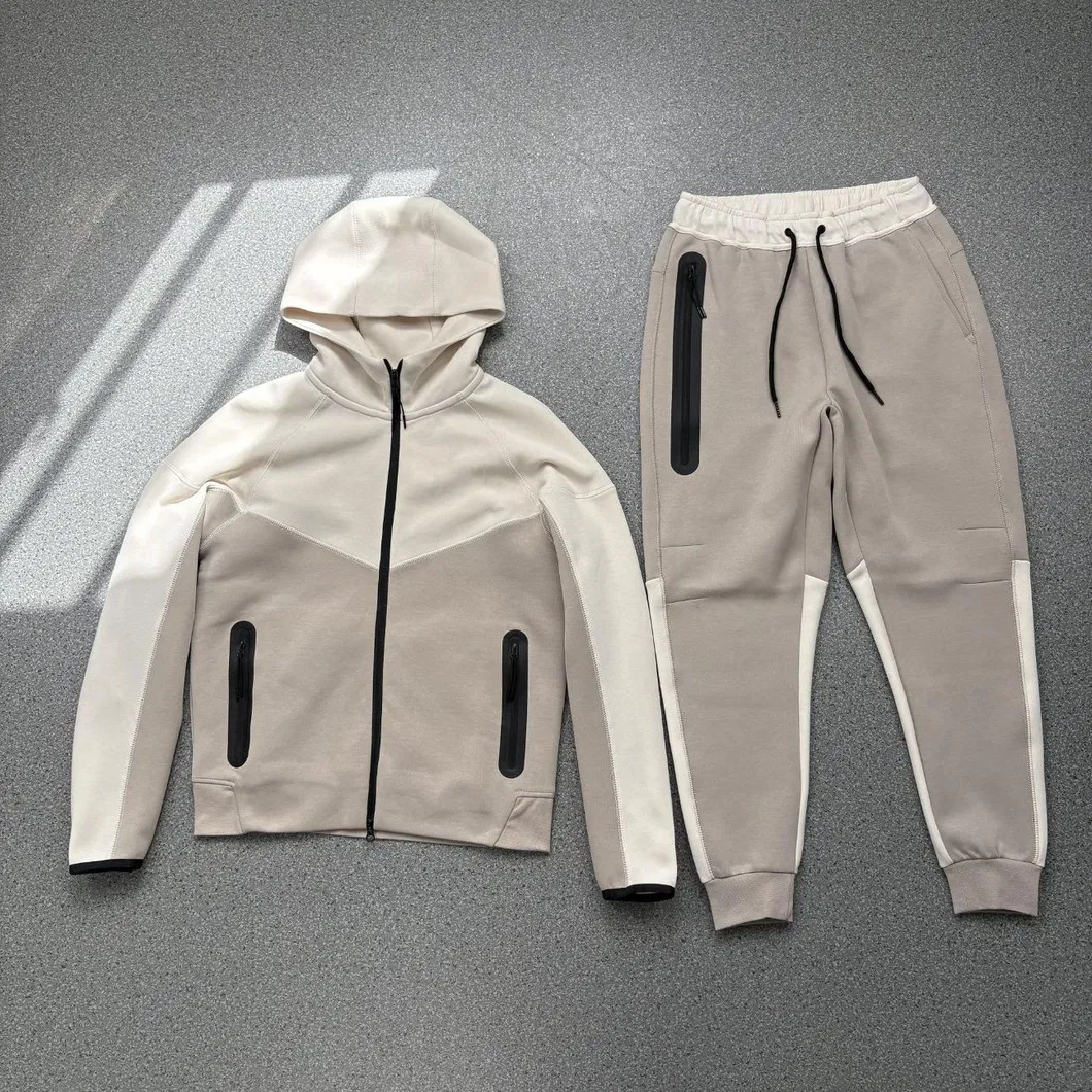 Novos Calças Casuais de Esporte Coleção de Moletom com Capuz Estampado para Primavera e Outono
