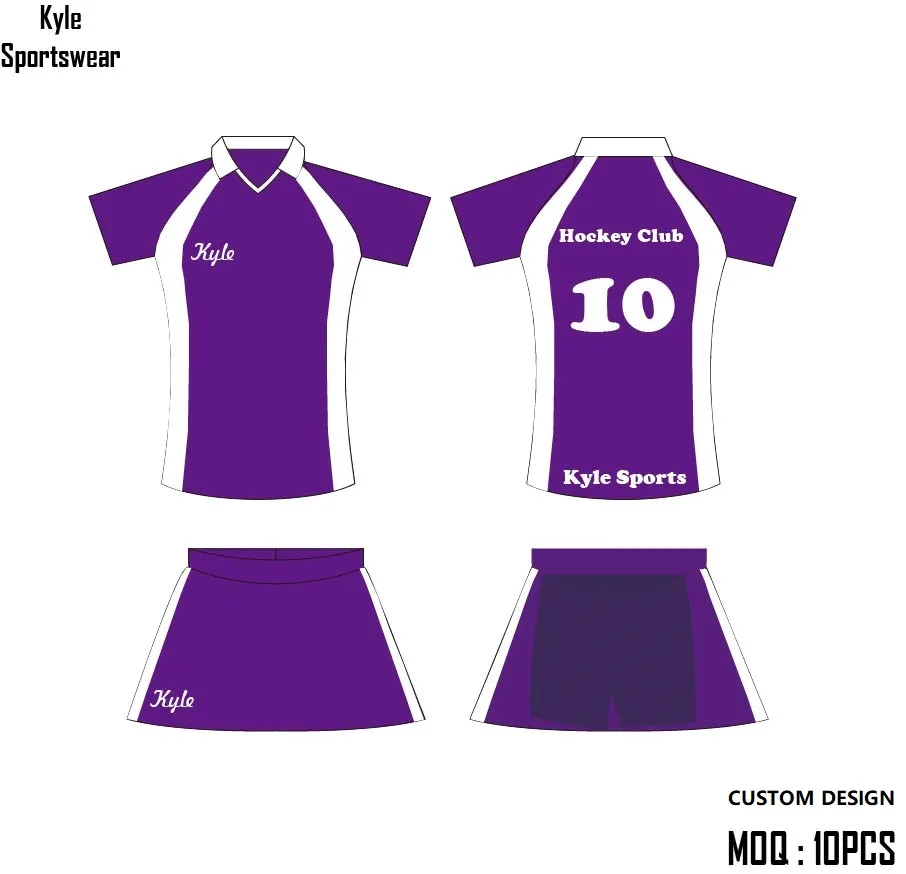 Uniforme de Hóquei Atacado para Clubes e Equipas, Vestuário Esportivo, Hóquei Feminino