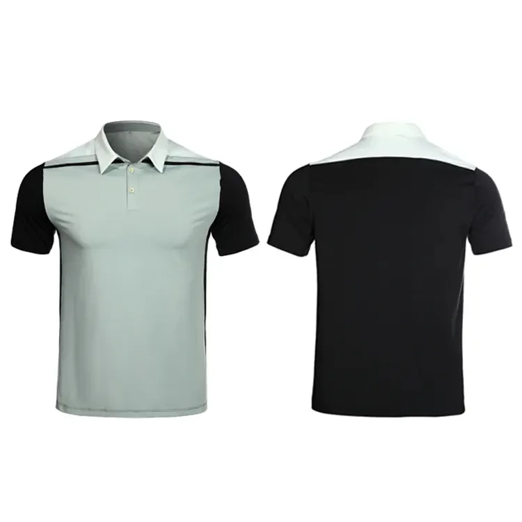 Roupas Esportivas Personalizadas Camisetas Polo Camiseta com Logo Personalizado Camisetas de Manga Curta Masculinas Roupas Casuais para Golfe