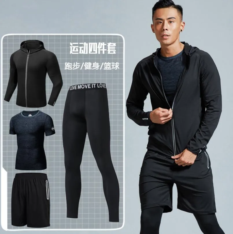 Personalizar os homens de esportes da Academia de treinamento de futebol a aplicar executando Sports Suit Desgaste de ginásio