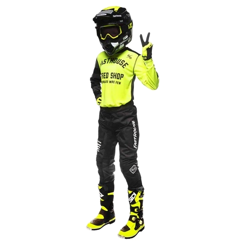 Roupas de Ciclismo ao Ar Livre para Crianças, Camisa de Manga Longa e Calças Longas, Roupas Esportivas, Conjunto de Motocicleta, Conjunto de Bicicleta, Traje de Corrida, Roupas de Motocicleta Off-Road
