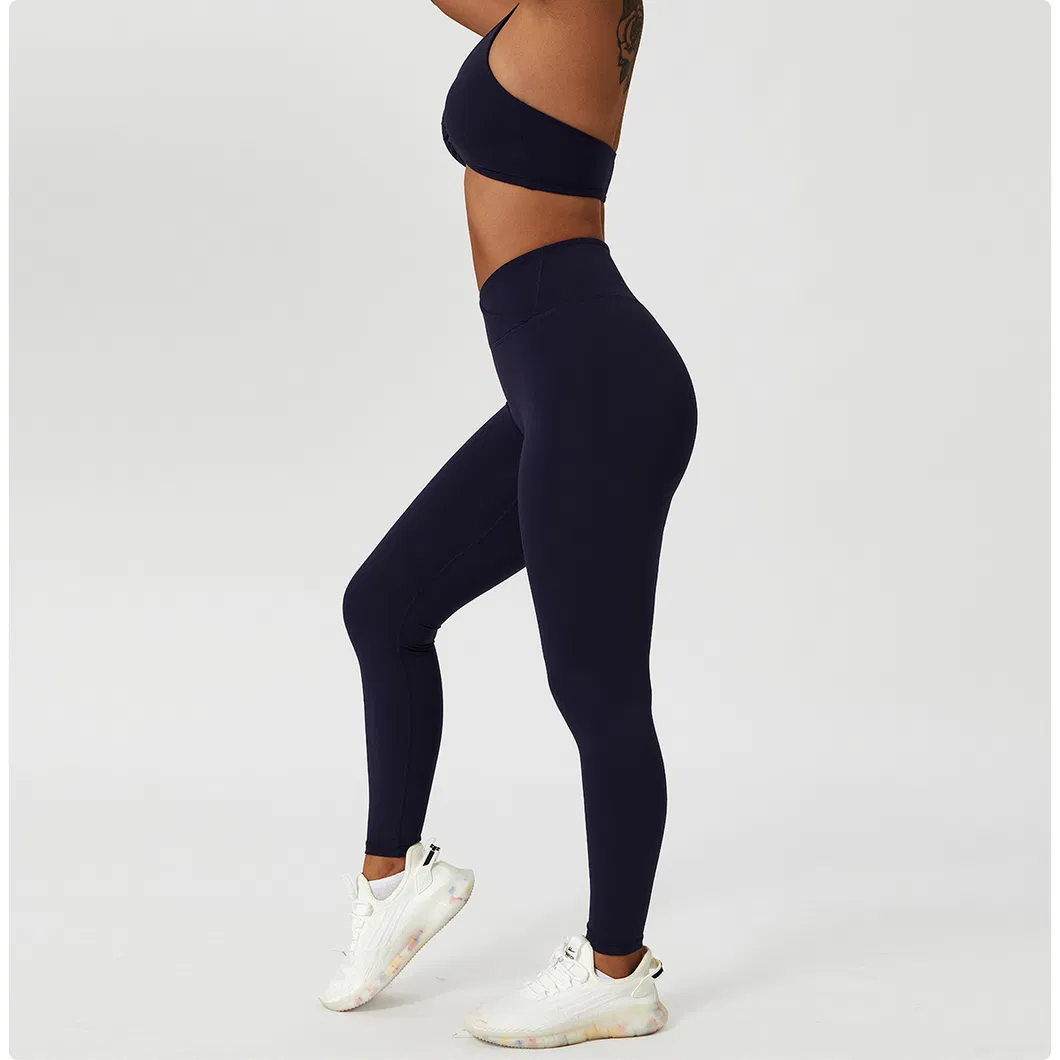 Conjunto de Roupas de Esporte Femininas para Yoga