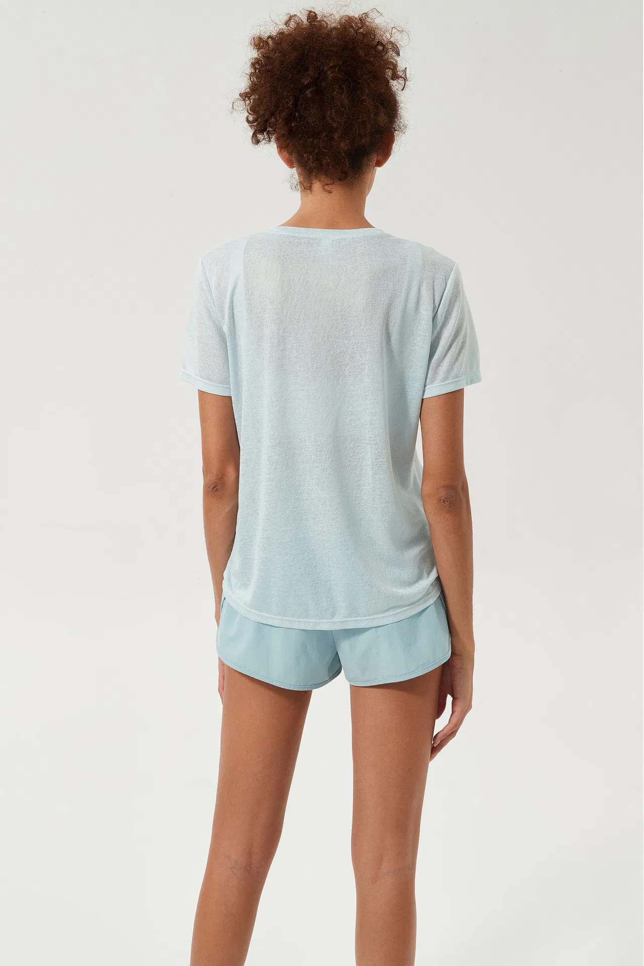 Camisetas femininas personalizadas, soltas, cropped, camisetas de yoga, roupas esportivas, tops de fitness, blusas de yoga de secagem rápida, roupas de ginástica para corrida