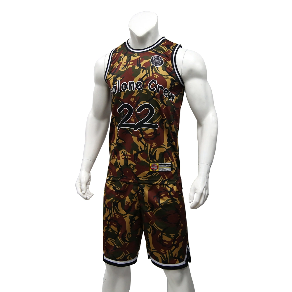 Uniforme de Basquete Personalizado Healong Moda Esportiva Sublimação 100%Polyesterbasketball Uniforme Jersey
