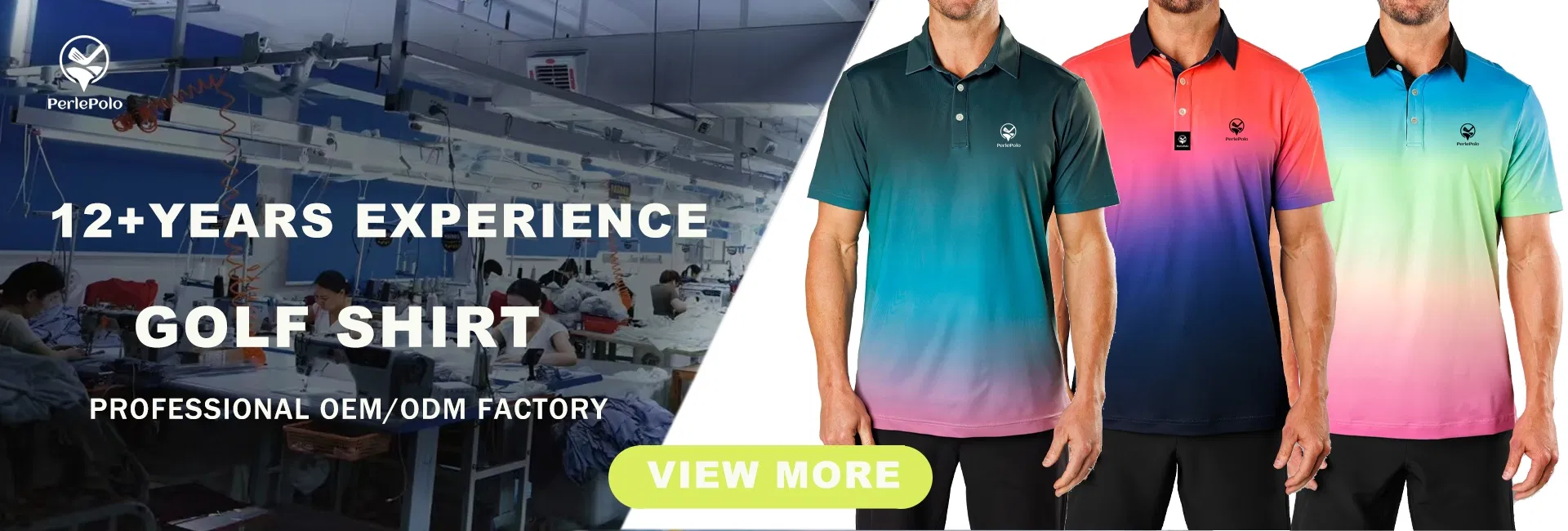 Polo de Golfe Personalizado para Homens com Manga Curta Roupas de Golfe