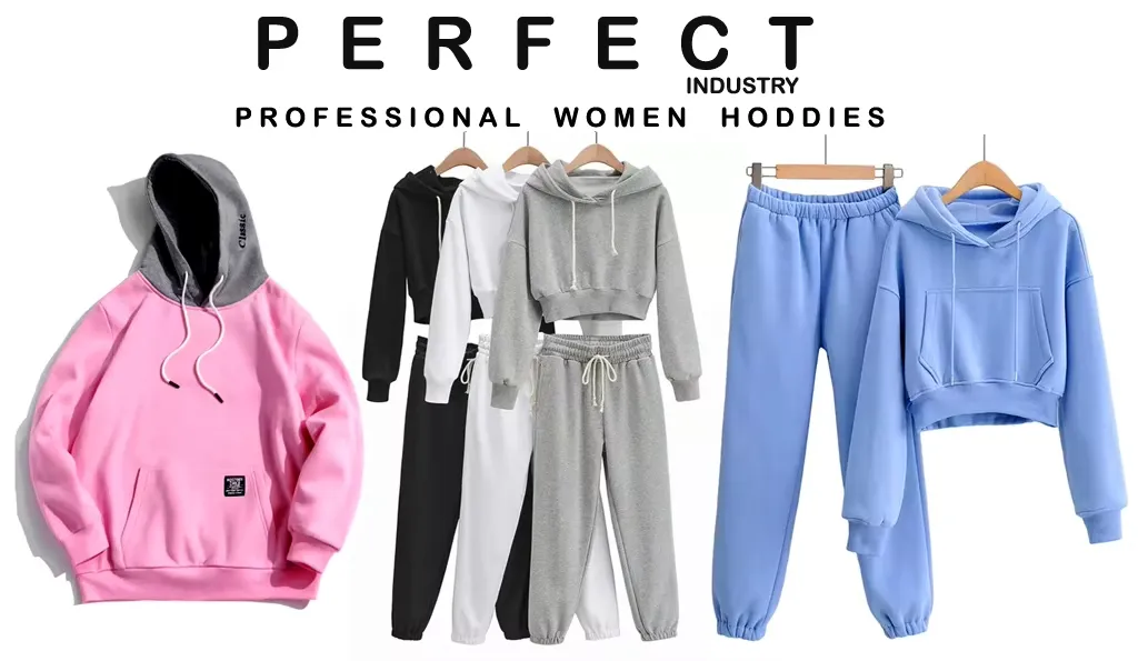 Conjunto de moletom cropped slim fit de cor sólida personalizado por atacado, casual, duas peças, com zíper, moda esportiva para mulheres