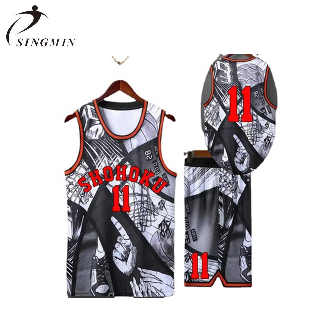 Fabricante de Uniforme de Basquete da Equipe Esportiva