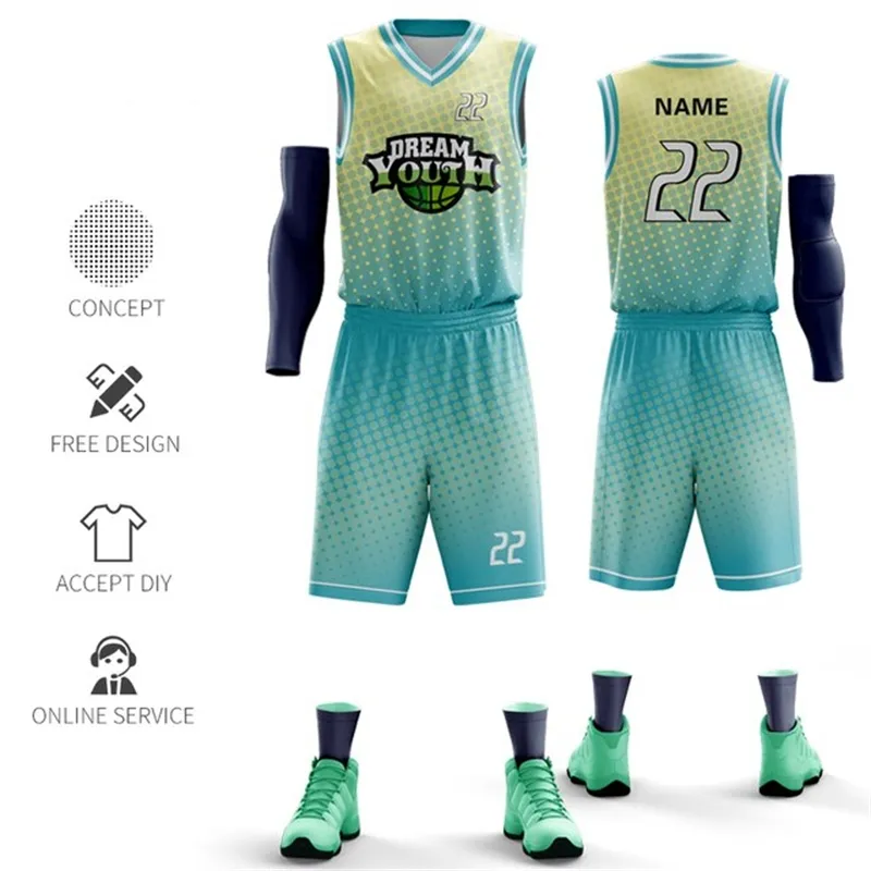 Uniforme de basquetebol personalizado 5