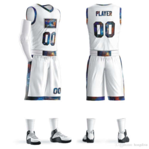 Conjunto de Camiseta de Basquete Personalizada e Confortável, Uniforme Profissional de Basquete, Roupas para Esportes em Equipe