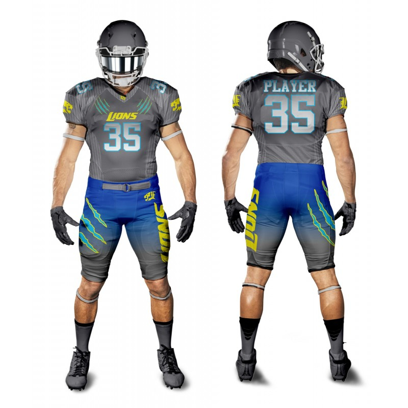 Nova Equipe de Design Personalizado para Roupas Esportivas de Alta Qualidade Uniforme de Futebol Americano Sublimado
