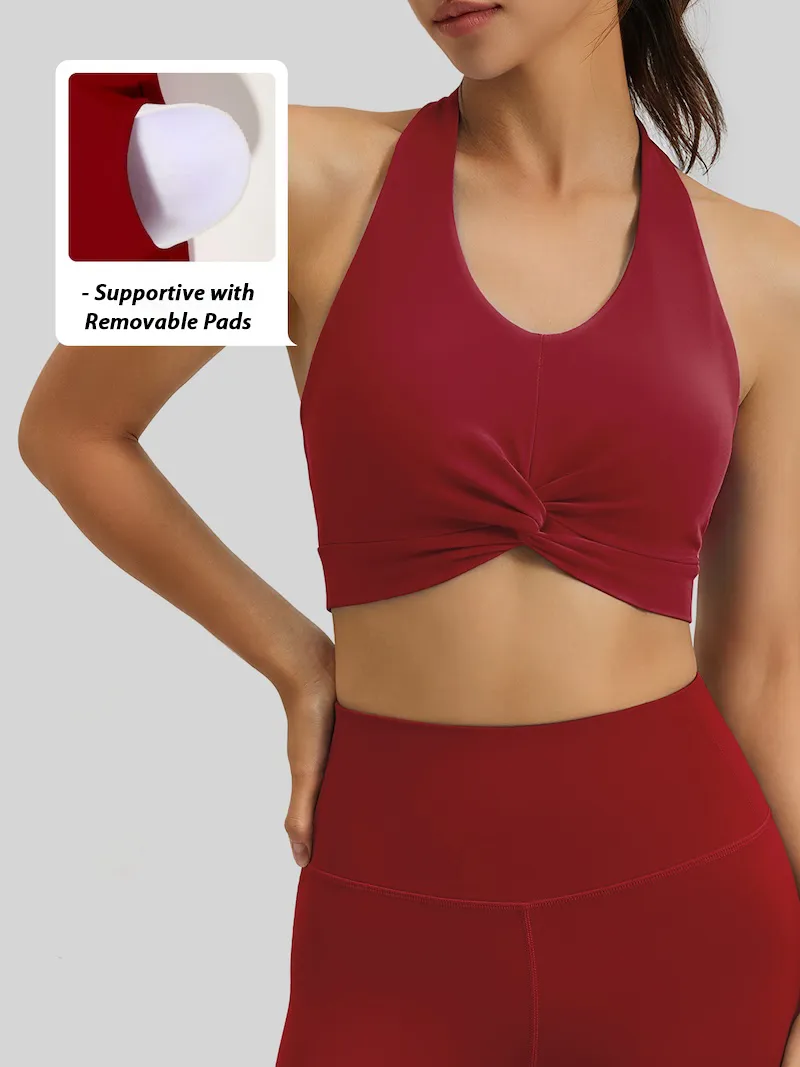 Detalhe sutiã esportivo