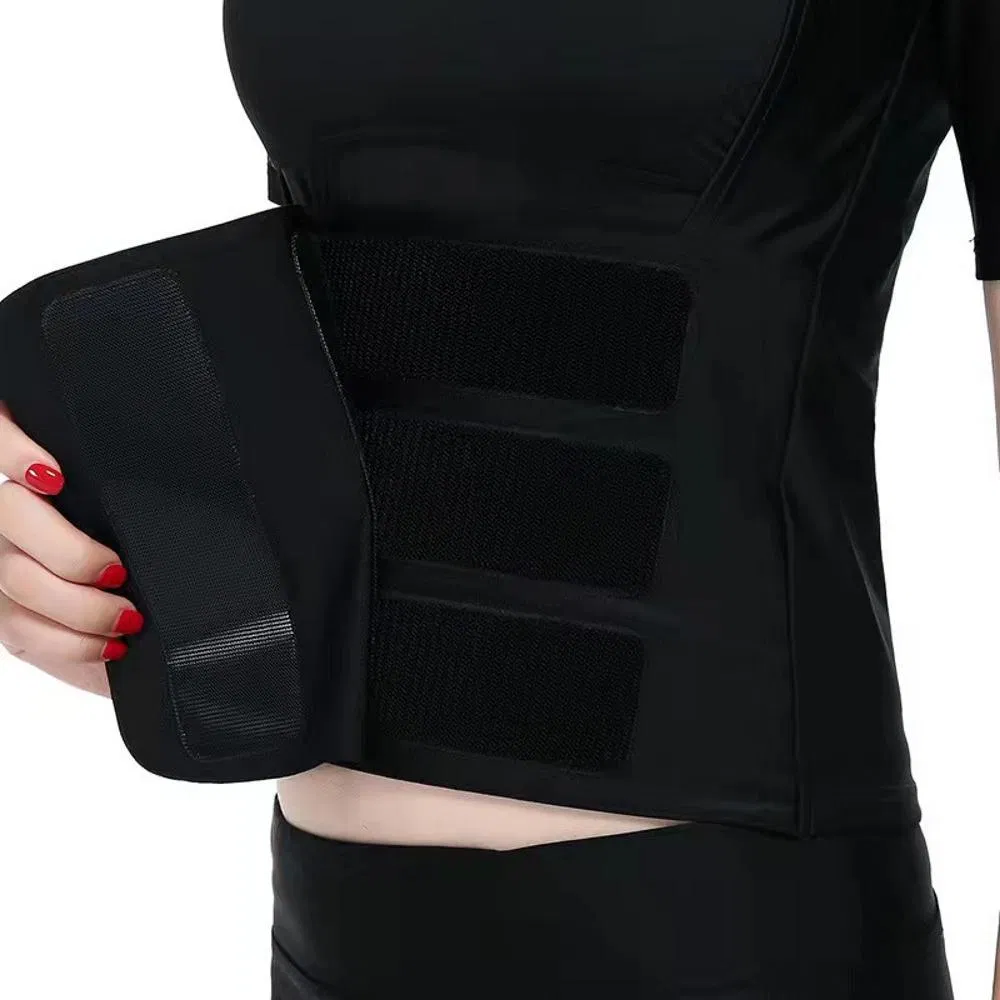 Roupa de Sauna para Mulheres, Conjunto de Roupas para Exercícios, Ideal para Corrida e Academia Wbb18579