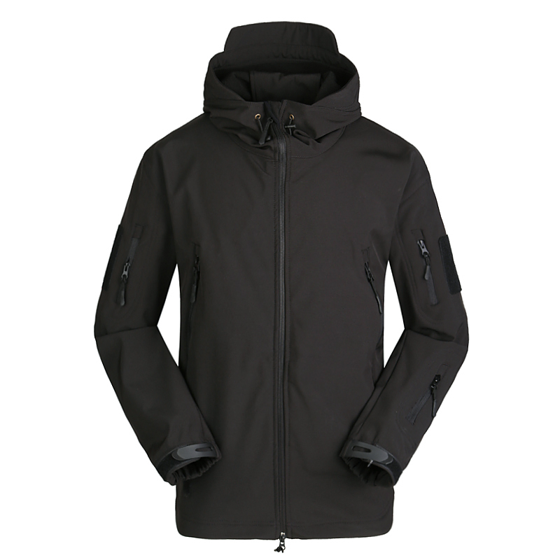 Uniforme Tático Estilo Esdy para Caminhadas em Pele de Tubarão Impermeável, Roupas de Caça em Soft Shell