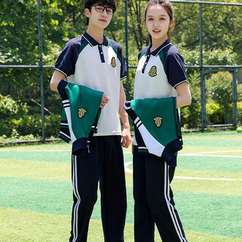 Pacote de 10 Conjuntos de Uniformes Escolares de Esportes de Verão com Baixa MOQ para Pedidos de Pequenas Equipes